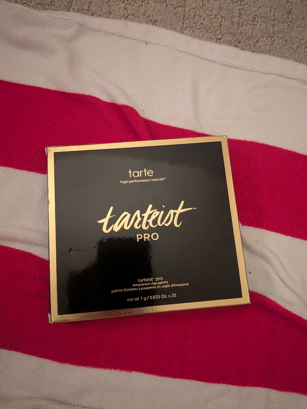 tarte black and gold tartiest PRO Compact Brand New